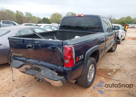 2006 Chevrolet Silverado 1500 Lt1 из США, поврежденный, VIN 1GCEK19BX6Z156674